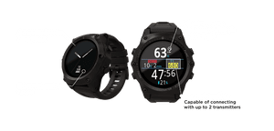 A watch with different colors and numbers on it.